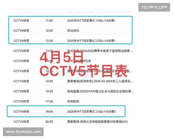4月3日今晚19:30CCTV5节目单:仁川冠军赛男单16强诞生 4月3日今晚19:30CCTV5节目单:仁川冠军赛男单16强诞生